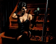 Fabian Perez Fabian Perez Saba With Mirror